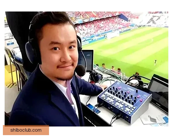 诗人贺炜领衔央视解说团队第七次亮相世界杯转播现场